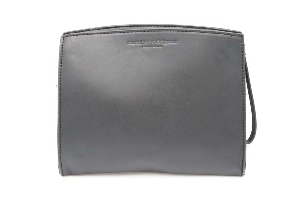 Narciso Rodriguez Parfums Black Clutch Wristlet Makeup Pouch